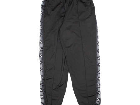 DIADORA Mens Track Pants Black 90s Tapered S W38 L31 Online now