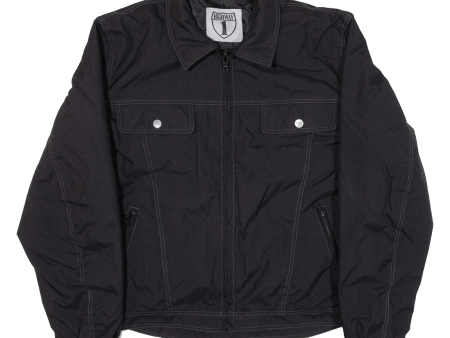 HIGHWAY 1 Quilted Lined Mens Jacket Black XL Online Sale