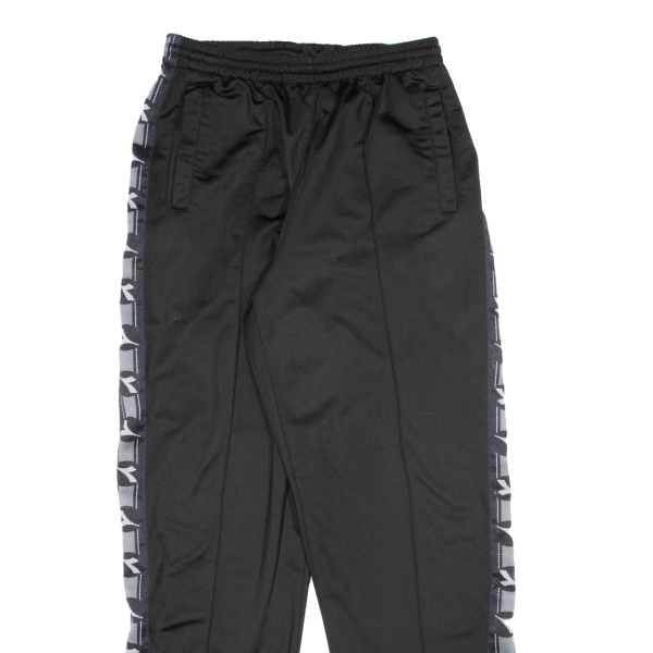 DIADORA Mens Track Pants Black 90s Tapered S W38 L31 Online now