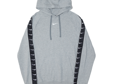 NIKE Mens Grey Hoodie M For Discount