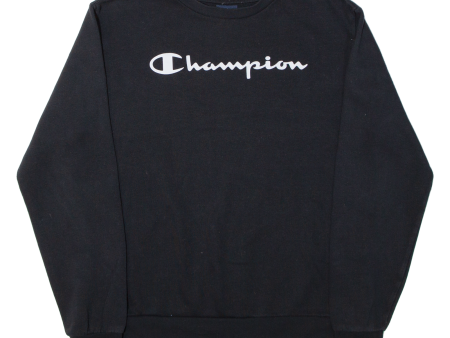 CHAMPION Boys Sweatshirt Black 15-16Y Online now