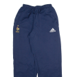 ADIDAS France Boys Track Pants Blue Tapered L W24 L28 Supply