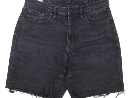 CALVIN KLEIN JEANS Cut-Off Womens Denim Shorts Black S W28 Online Sale