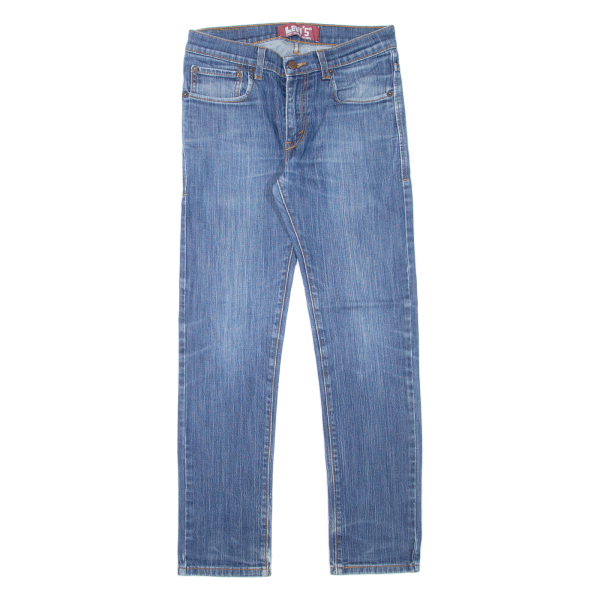 LEVI S 510 Jeans Boys Blue Slim Skinny Stone Wash W28 L28 Online now