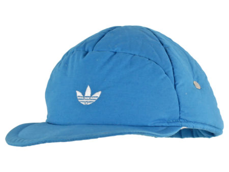 ADIDAS Puffer Mens Snapback Cap Blue 90s S For Discount