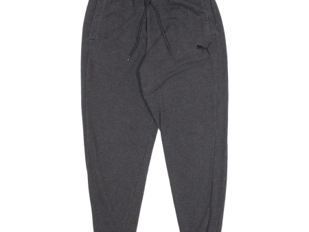 PUMA Mens Joggers Grey Tapered L W32 L30 Sale