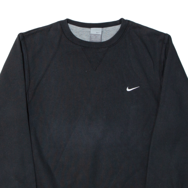 NIKE Mens Sweatshirt Black S Sale