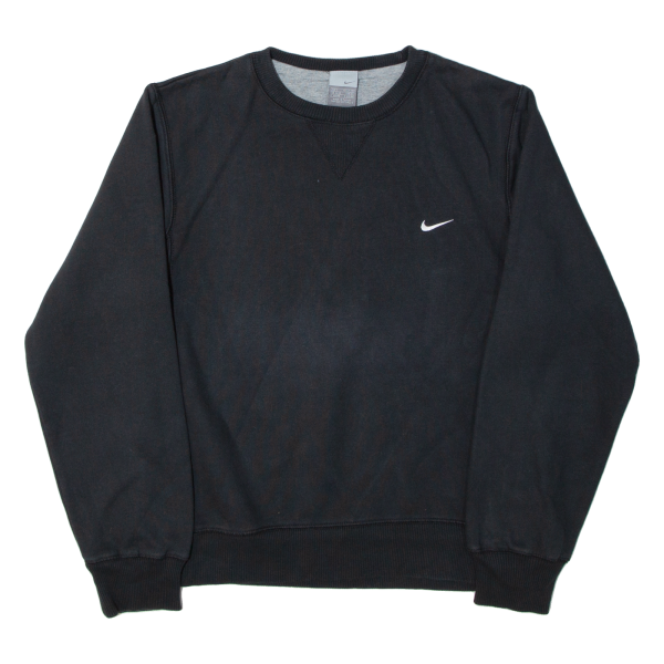 NIKE Mens Sweatshirt Black S Sale