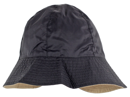 CANDA Mens Bucket Hat Black Nylon For Cheap