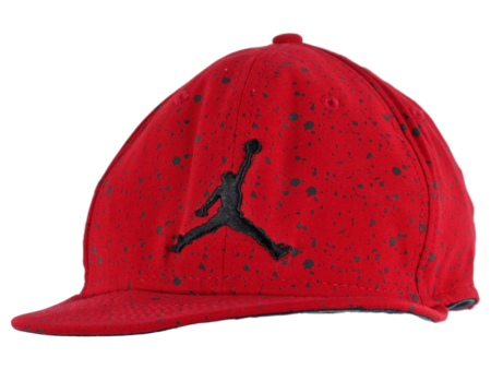 AIR JORDAN Mens Snapback Cap Red Spotted Cheap