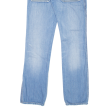 DIESEL Womens Jeans Blue Slim Straight Stone Wash W26 L31 on Sale