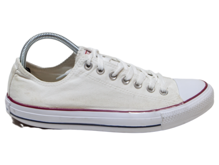 CONVERSE Sneaker Trainers White Canvas Womens UK 8.5 For Discount