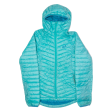 JACK WOLFSKIN Womens Parka Jacket Blue Hooded UK 12 Online