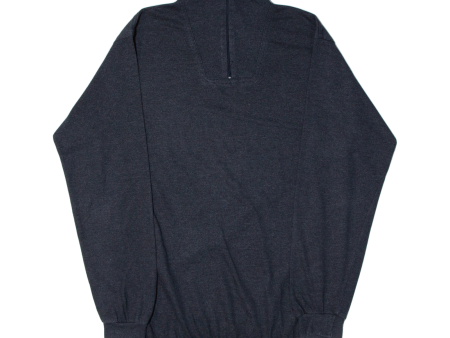 Mens Sweatshirt Grey 1 4 Zip M Sale