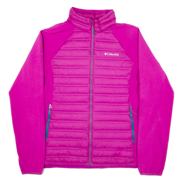 COLUMBIA Lightweight Insulated Womens Puffer Jacket Pink L Online Hot Sale