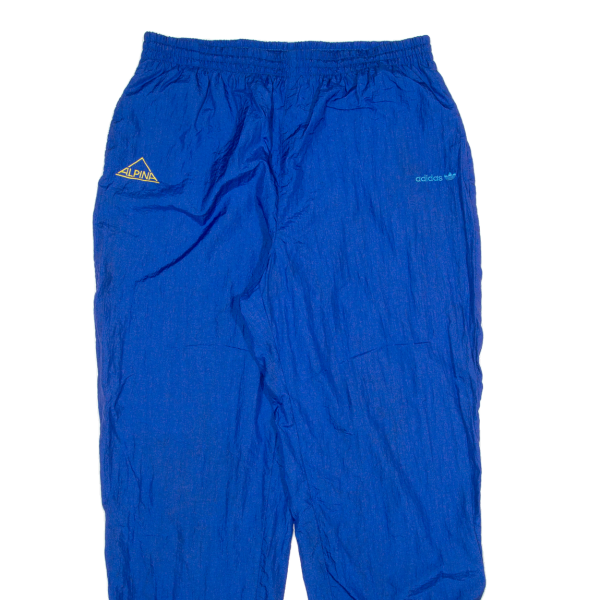 ADIDAS Mens Track Pants Blue Tapered XL W34 L33 For Sale