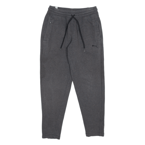 PUMA Mens Joggers Grey Tapered S W26 L28 Online now