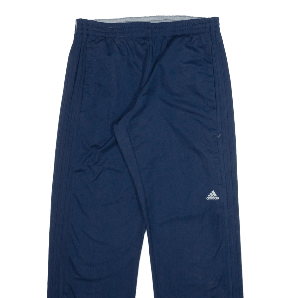 ADIDAS Mens Track Pants Blue Straight M W30 L31 Supply