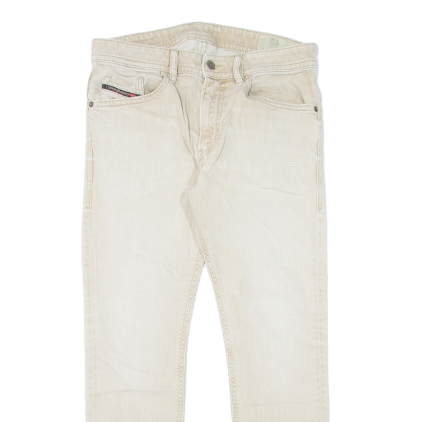 DIESEL Thommer-SP Mens Jeans Beige Slim Skinny Stone Wash W31 L27 Cheap