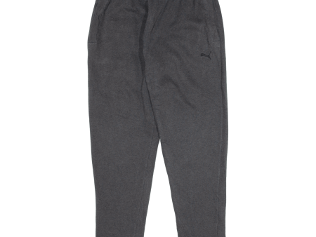 PUMA Mens Joggers Grey Tapered L W32 L32 For Cheap