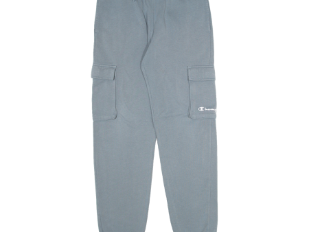 CHAMPION Boys Joggers Grey Tapered XL W28 L29 Online