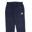 DIADORA Mens Sweatpants Blue Straight M W30 L30 Sale