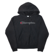 CHAMPION REVERSE WEAVE Mens Black Hoodie S Supply