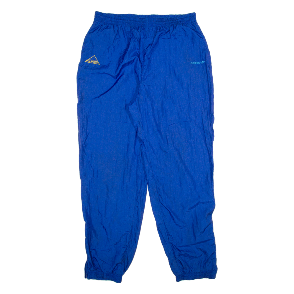 ADIDAS Mens Track Pants Blue Tapered XL W34 L33 For Sale