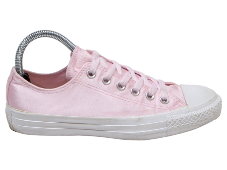 CONVERSE Sneaker Trainers Pink Canvas Womens UK 5.5 Cheap