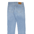 LEVI S 511 Jeans Mens Blue Slim Straight Stone Wash W30 L34 Sale