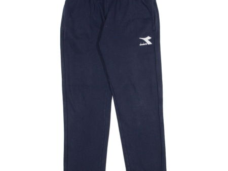 DIADORA Mens Sweatpants Blue Straight M W30 L30 Sale