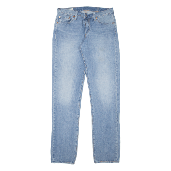 LEVI S 511 Jeans Mens Blue Slim Straight Stone Wash W30 L34 Sale