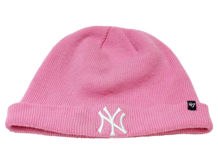 47 BRAND New York Yankees Womens Beanie Pink Supply