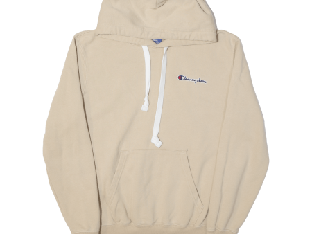 CHAMPION Mens Beige Hoodie S Cheap