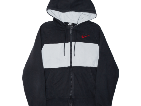 NIKE Mens White Hoodie Full Zip S Cheap