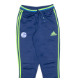 ADIDAS FC Schalke 04 Mens Track Pants Blue Tapered S W26 L30 For Cheap