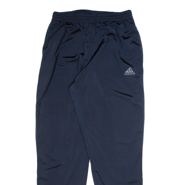 ADIDAS Mens Track Pants Blue Tapered S W28 L32 Cheap