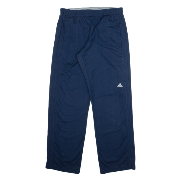 ADIDAS Mens Track Pants Blue Straight M W30 L31 Supply