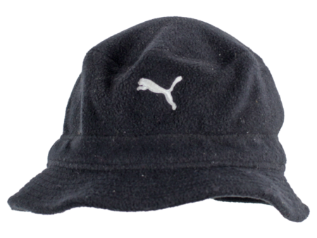 PUMA Womens Bucket Hat Black Fleece L on Sale