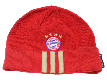 ADIDAS FC Bayern Mens Beanie Red Discount