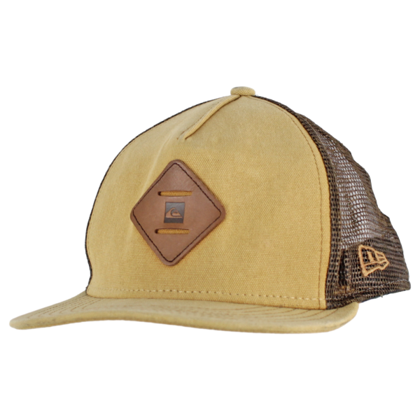 QUIKSILVER Mens Flat Cap Beige For Cheap