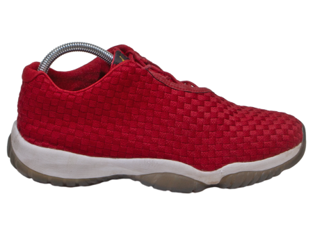 AIR JORDAN Future LowSneaker Trainers Red Canvas Mens UK 8 Online now