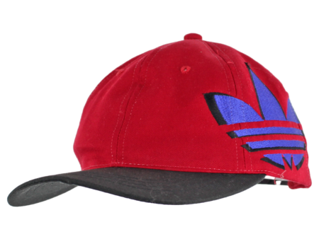 ADIDAS Boys Snapback Cap Red For Discount