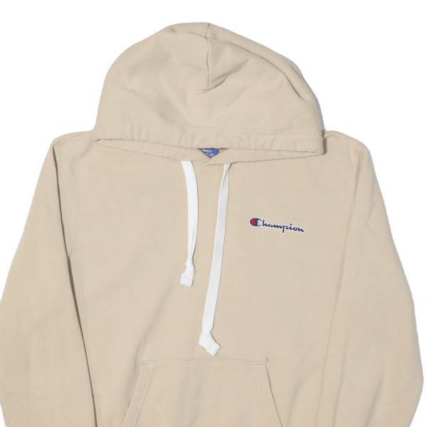 CHAMPION Mens Beige Hoodie S Cheap