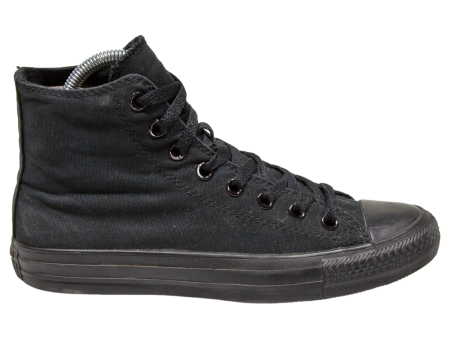 CONVERSE Sneaker Shoes Black Canvas Womens UK 8.5 Online Hot Sale