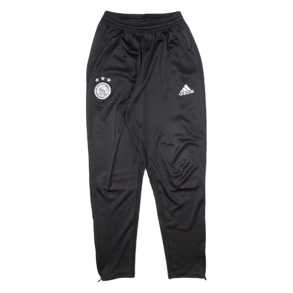 ADIDAS Ajax Boys Track Pants Black Tapered M W20 L27 Sale