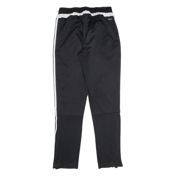 ADIDAS Boys Track Pants Black Straight 13-14Y W26 L29 Online now