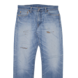 LEVI S 504 Jeans Mens Blue Regular Straight W33 L32 Online now