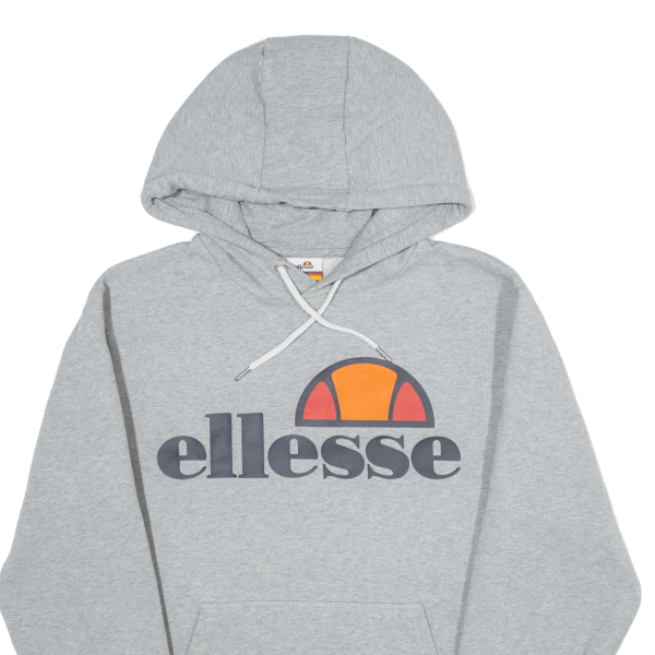 ELLESSE Mens Grey Hoodie M Hot on Sale