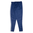 ADIDAS Mens Track Pants Blue Tapered M W28 L30 For Sale